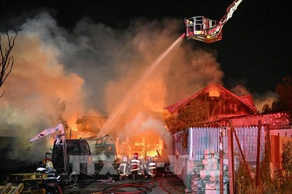 Nổ trạm nhiên liệu hóa lỏng tại Romania gây hàng chục thương vong