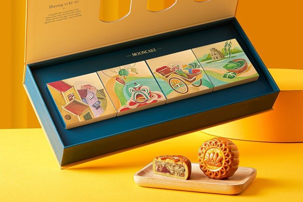 Vietnam Airlines phục vụ bánh trung thu trên các chuyến bay