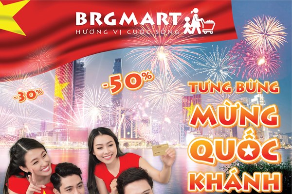 Loạt chương trình khuyến mại, kích cầu tiêu dùng mừng đại lễ