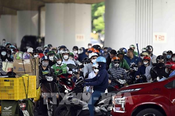 Hà Nội bố trí chốt trực tại các điểm ùn tắc trong dịp nghỉ lễ 2/9