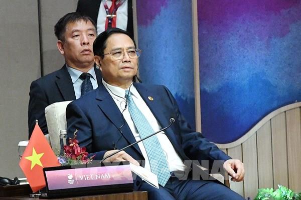 Thủ tướng Phạm Minh Chính dự phiên họp hẹp với lãnh đạo các nước ASEAN