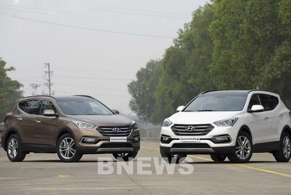 Tại Việt Nam có gần 5.700 xe Hyundai Santa Fe cần quay về xưởng