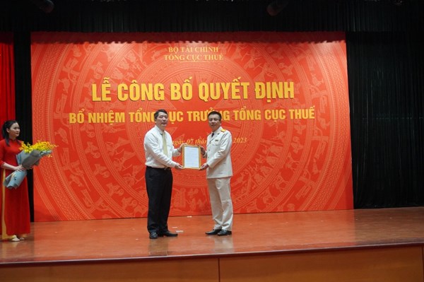 Ông Mai Xuân Thành được bổ nhiệm giữ chức Tổng cục trưởng Tổng cục Thuế