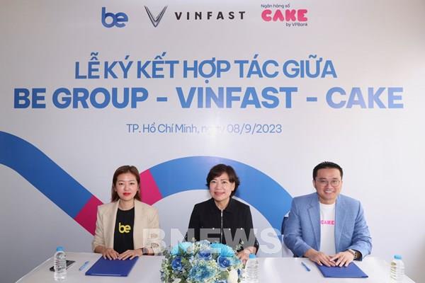 Be Group hợp tác cùng VinFast và ngân hàng hỗ trợ tài xế chuyển đổi xe điện