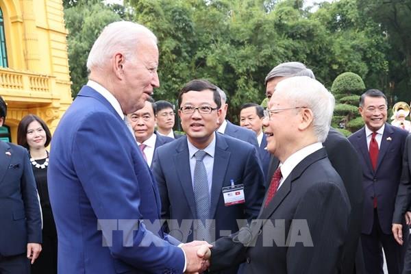 Dư luận quốc tế đánh giá tích cực về chuyến thăm của Tổng thống Hoa Kỳ Joe Biden tới Việt Nam
