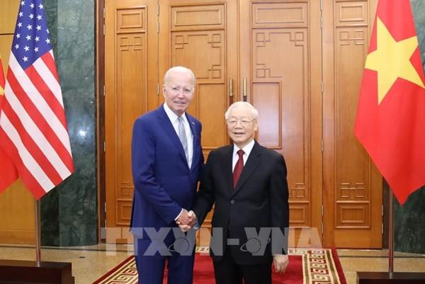 Tuyên bố chung về nâng cấp quan hệ Việt Nam -  Hoa Kỳ lên Đối tác Chiến lược Toàn diện (Phần I)