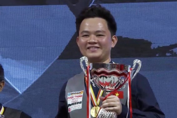 Billiard Việt Nam lập kỳ tích vô địch thế giới