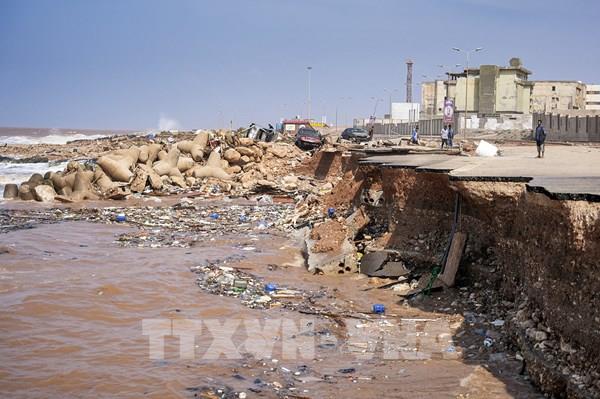 Lũ lụt tại Libya: Ít nhất 2.300 thiệt mạng và hơn 5.000 người mất tích