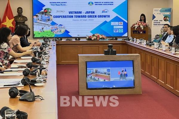 Việt Nam - Nhật Bản thúc đẩy tăng trưởng xanh