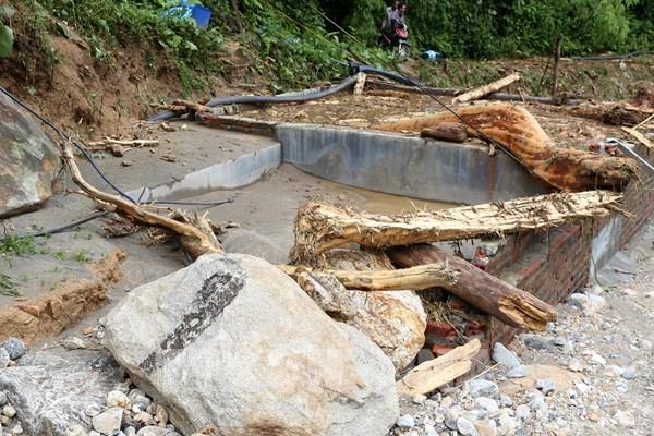 Lào Cai khẩn trương khắc phục hậu quả mưa lũ
