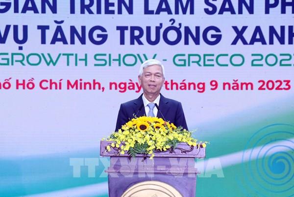 Tp Hồ Chí Minh khai mạc Không gian Triển lãm sản phẩm, dịch vụ tăng trưởng xanh