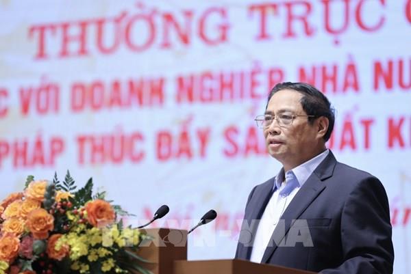 Thủ tướng chủ trì Hội nghị Thường trực Chính phủ với doanh nghiệp Nhà nước