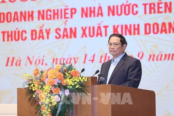 Thủ tướng Phạm Minh Chính: Chung sức, đồng lòng, tháo gỡ khó khăn, vượt qua thách thức, đẩy mạnh đầu tư phát triển