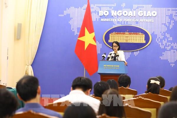 Họp báo thường kỳ Bộ Ngoại giao: Phối hợp chặt chẽ cụ thể hóa Tuyên bố chung Việt Nam - Hoa Kỳ
