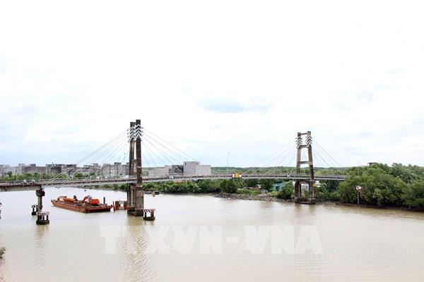 Thông xe cầu Vàm Sát 2 ở Cần Giờ