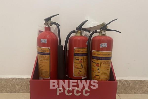 Xử lý vi phạm với các mặt hàng thiết bị phòng cháy, chữa cháy