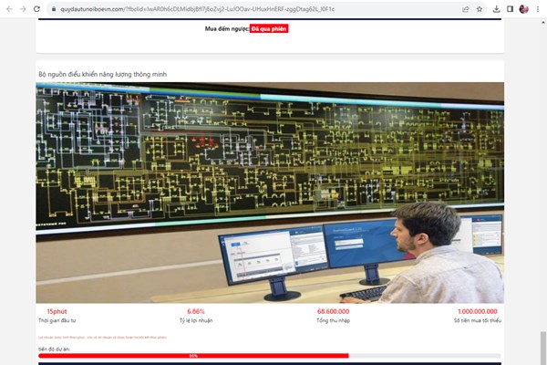 Tiếp tục xuất hiện trang web giả mạo thương hiệu EVN 