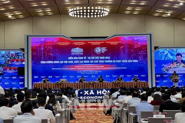 Diễn đàn Kinh tế - Xã hội Việt Nam 2023: Kiến tạo động lực cho tăng trưởng