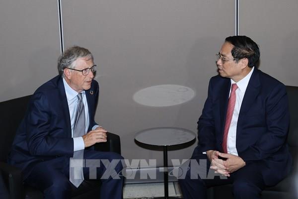 Thủ tướng Chính phủ Phạm Minh Chính tiếp các doanh nghiệp hàng đầu Hoa Kỳ