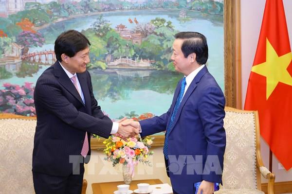 Phó Thủ tướng Trần Hồng Hà tiếp lãnh đạo Công ty MOECO (Nhật Bản)