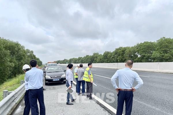 Chưa phát hiện việc rải đinh trên cao tốc Hà Nội – Hải Phòng