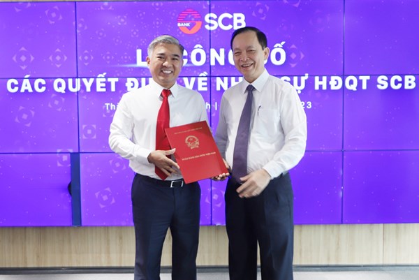 Ngân hàng SCB có Tân Chủ tịch Hội đồng quản trị