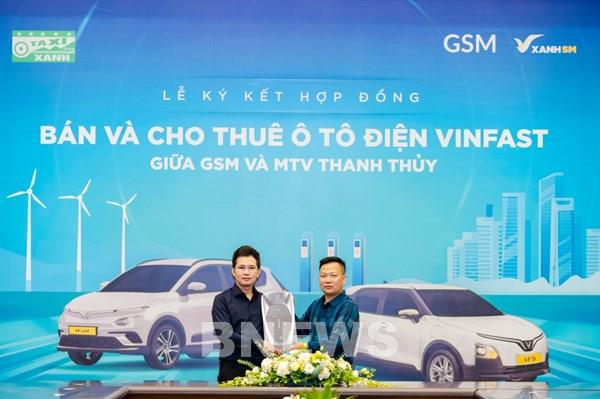 Taxi Xanh Sapa mua và thuê 250 ô tô điện VinFast