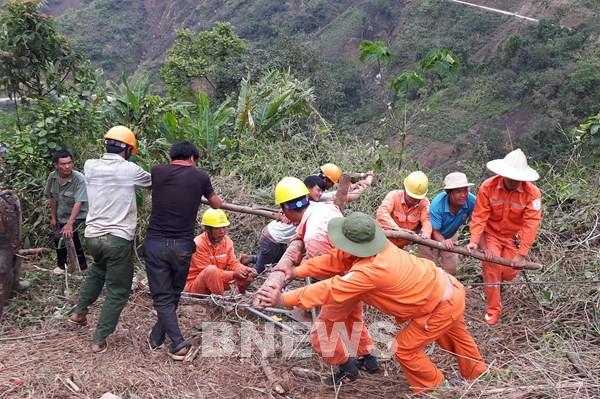 EVN chủ động ứng phó với áp thấp nhiệt đới và mưa lớn