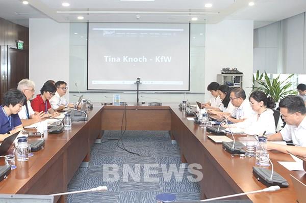 EVN làm việc với nhóm các nhà tài trợ Dự án Thủy điện tích năng Bác Ái