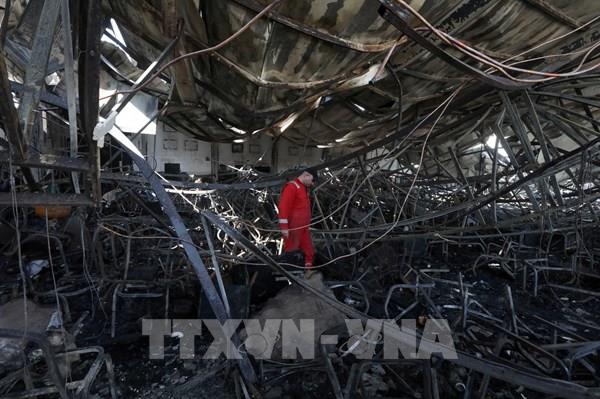 Pháo sáng có thể là nguyên nhân gây cháy tại đám cưới ở Iraq