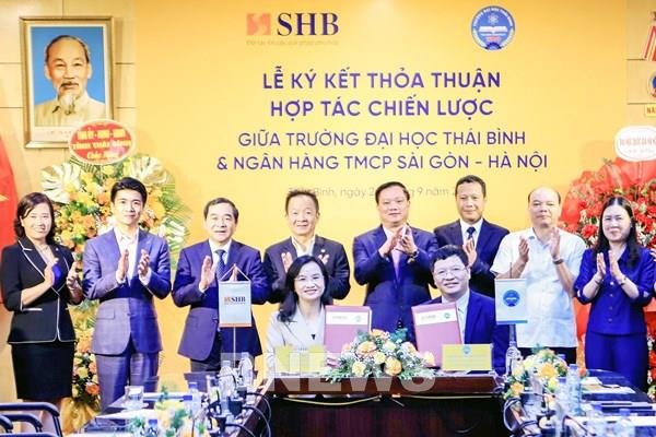 SHB hợp tác chiến lược với Đại học Thái Bình nâng chất nguồn nhân lực