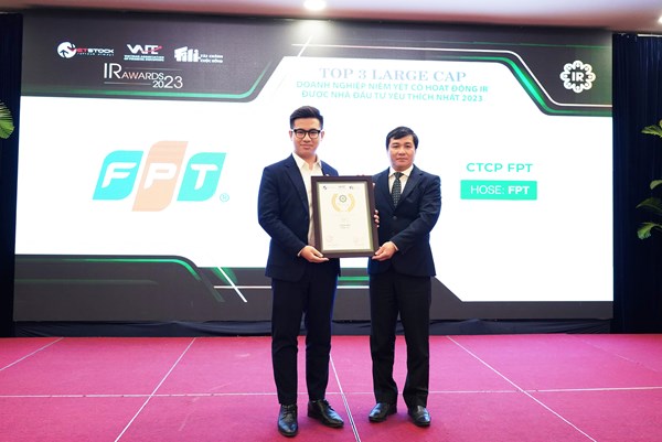 FPT giành “cú đúp” giải thưởng tại IR Awards 2023