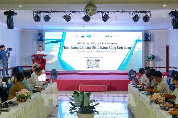 Công bố kết quả nghiên cứu Ngân hàng cát cho Đồng bằng sông Cửu Long