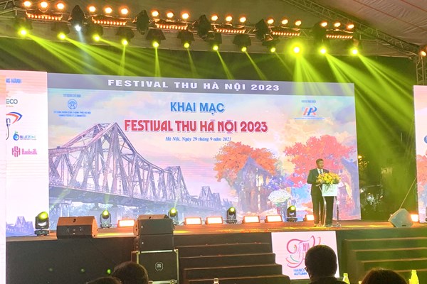 Khai mạc Festival Thu Hà Nội 2023