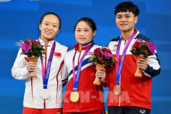 Bảng tổng sắp huy chương ASIAD 19 hôm nay