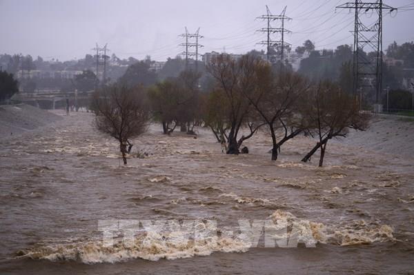 Bang California (Mỹ) trải qua năm mưa nhiều nhất trong lịch sử