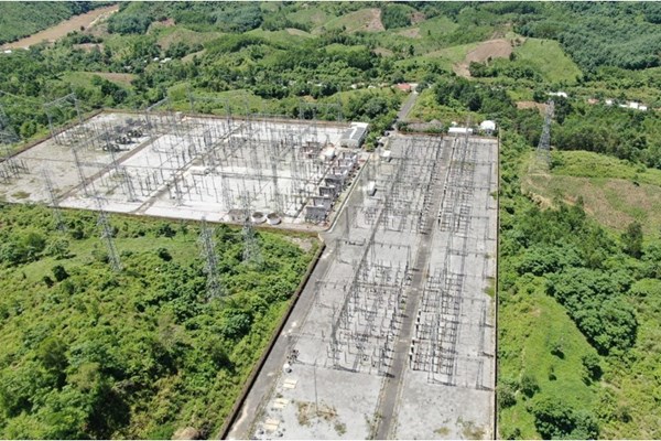 Cải tạo trạm biến áp 500 kV Thạnh Mỹ (Quảng Nam) để nhập khẩu điện từ Lào