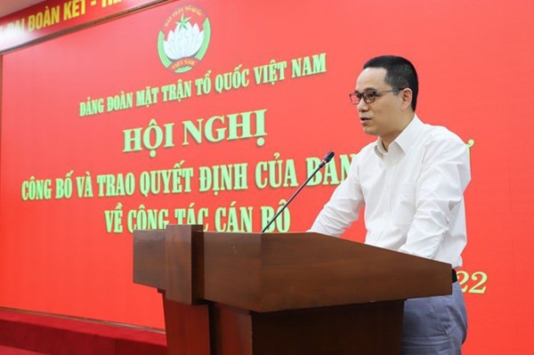 Thủ tướng bổ nhiệm Phó Chủ tịch Viện Hàn lâm Khoa học xã hội Việt Nam