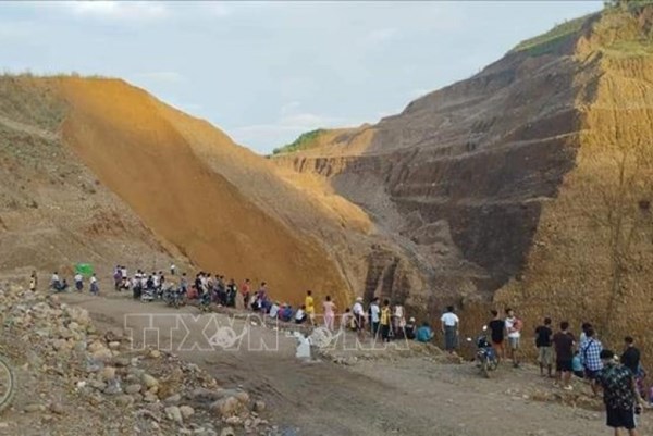 Sập mỏ vàng ở Myanmar làm nhiều người thiệt mạng