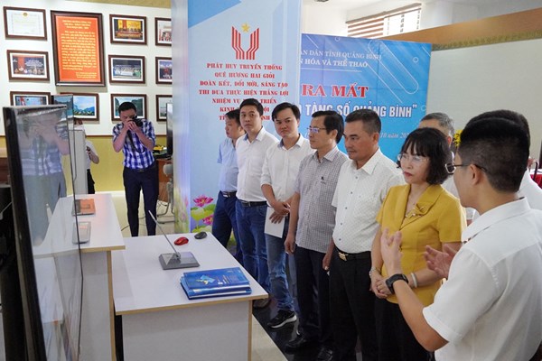 Ra mắt “Bảo tàng số Quảng Bình”
