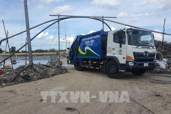 Bến Tre: Bãi rác An Hiệp tiếp nhận rác trở lại sau 3 tháng đóng cửa