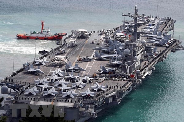 Mỹ đưa tàu sân bay đến Địa Trung Hải, tiến gần Israel