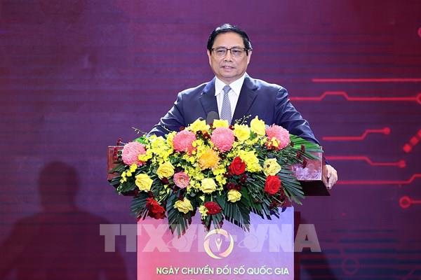 Thủ tướng Phạm Minh Chính: Chuyển đổi số phải để người dân, doanh nghiệp được hưởng lợi