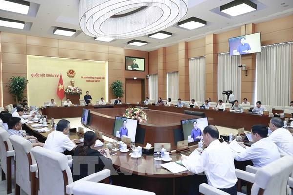 Khai mạc Phiên họp thứ 27 Ủy ban Thường vụ Quốc hội