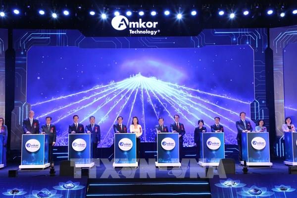 Khánh thành Nhà máy Amkor Technology Việt Nam