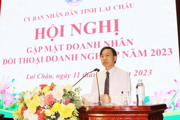 UBND tỉnh Lai Châu đối thoại với doanh nghiệp