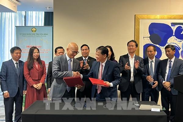 Kết nối hợp tác giữa các doanh nghiệp của tỉnh Hòa Bình và Anh