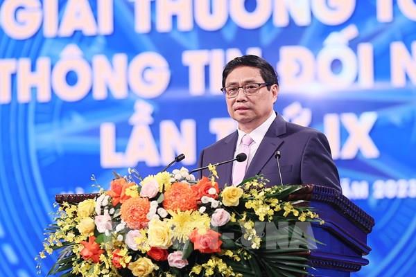 Lễ trao Giải thưởng toàn quốc về thông tin đối ngoại lần thứ IX