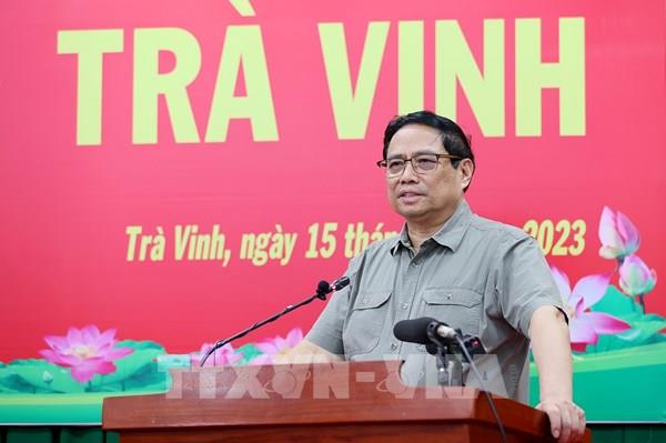 Thủ tướng: Trà Vinh cần tạo sự phát triển bứt phá, bền vững dựa trên 5 trụ cột