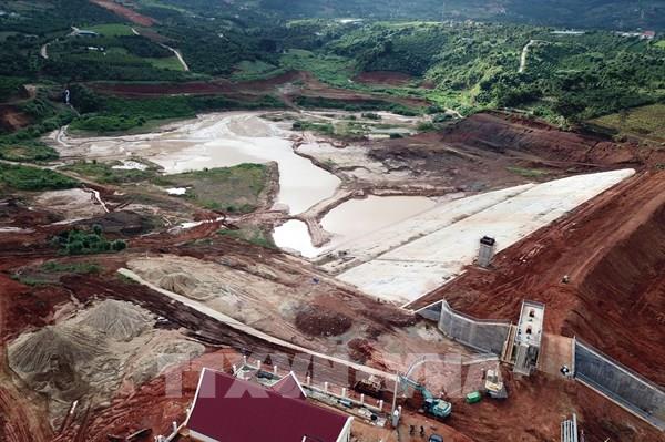 Lâm Đồng đề xuất lập dự án khẩn cấp khắc phục sự cố sụt lún công trình hồ Đông Thanh